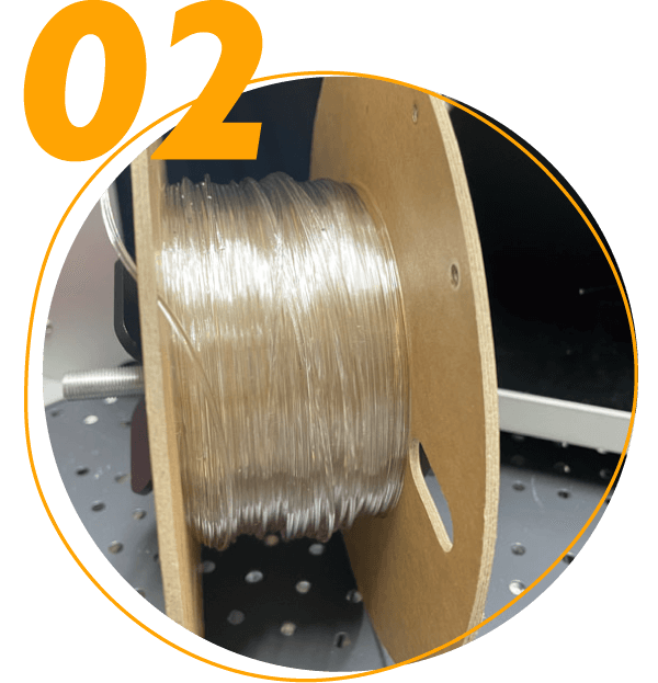 02フィラメント製造中